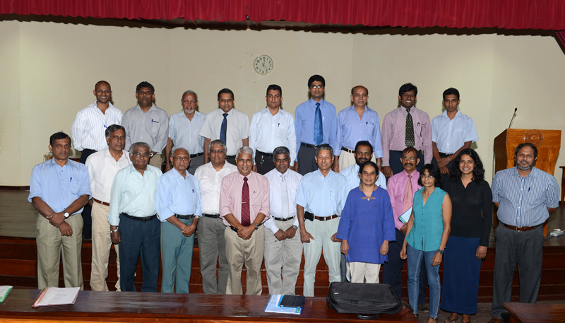 Participants at the meeting for formally establishing the SLCVS on 14th July 2014 at the FVMAS.