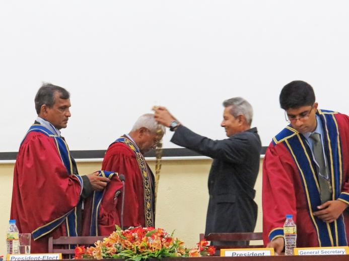 Induction of the Second President