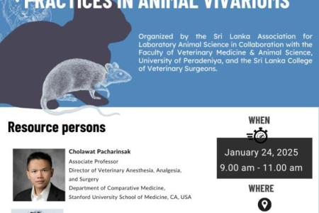 Exploring Analgesia and Green Practices in Animal Vivariums